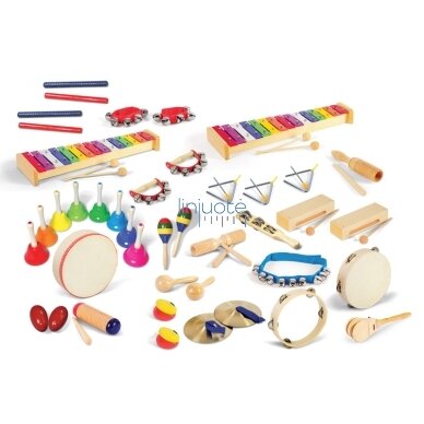 Spintelė su muzikos instrumentais 1