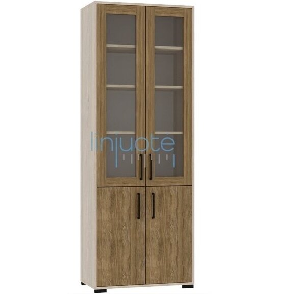 Skapis ar stikla durvīm LIN6609LV Skapis ar stikla durvīm LIN6609LV