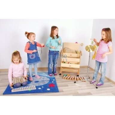 Muzikinių instrumentų vėžimėlis su muzikos instrumentais 2, 308009