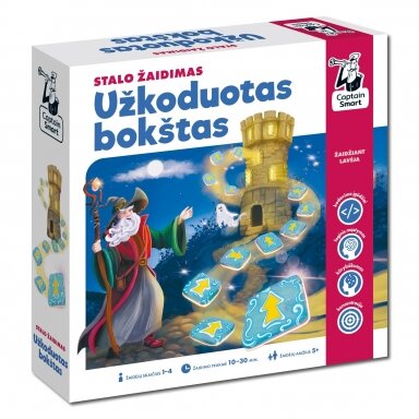 STALO ŽAIDIMAS LIETUVIŲ KALBA „UŽKODUOTAS BOKŠTAS“, 5904905917584 STALO ŽAIDIMAS LIETUVIŲ KALBA „UŽKODUOTAS BOKŠTAS“, 5904905917584