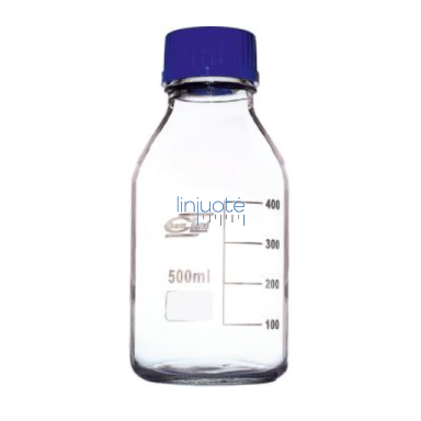 Stiklinis butelis tirpalams, 500 ml, 841019