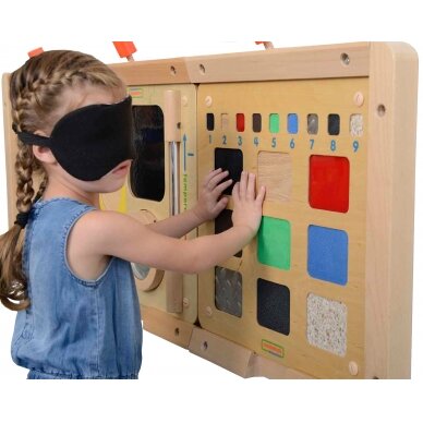 Mokomoji sensorinė priemonė "Medžiagų pažinimas" MASTERKIDZ, ME06608