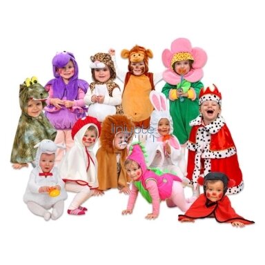 Teatriniai kostiumai mažiausiems. Rinkinys Teatriniai kostiumai mažiausiems. Rinkinys