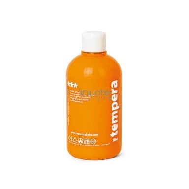 Tempera 0,5 l oranžinė