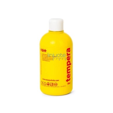 Tempera 0,5 l geltona Tempera 0,5 l geltona