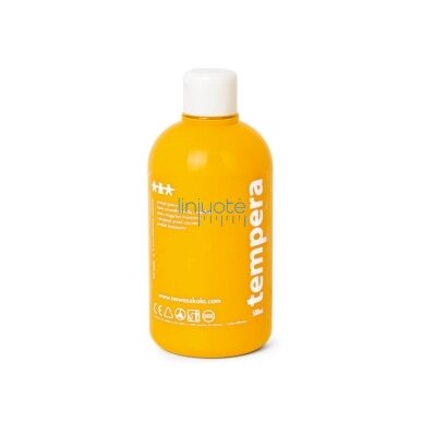 Tempera 0,5 l šviesiai oranžinė Tempera 0,5 l šviesiai oranžinė