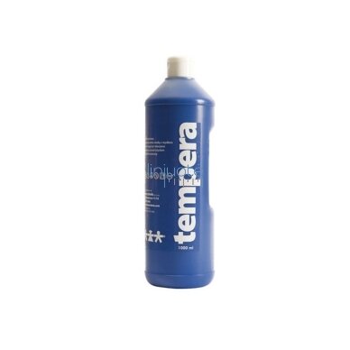 Tempera dažai 1 l mėlyni Tempera dažai 1 l mėlyni