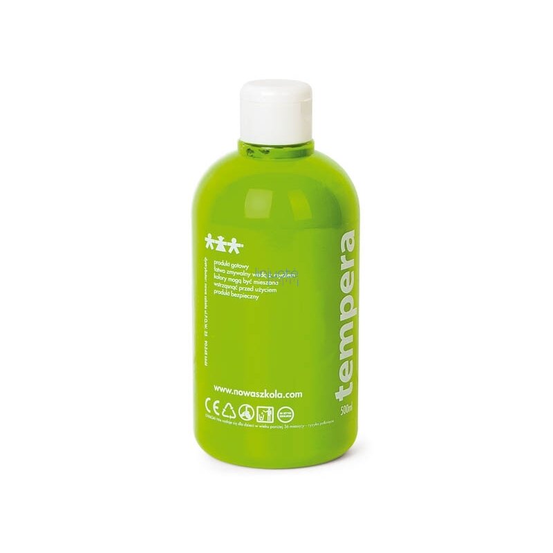 Tempera 0,5 l šviesiai žalia Tempera 0,5 l šviesiai žalia