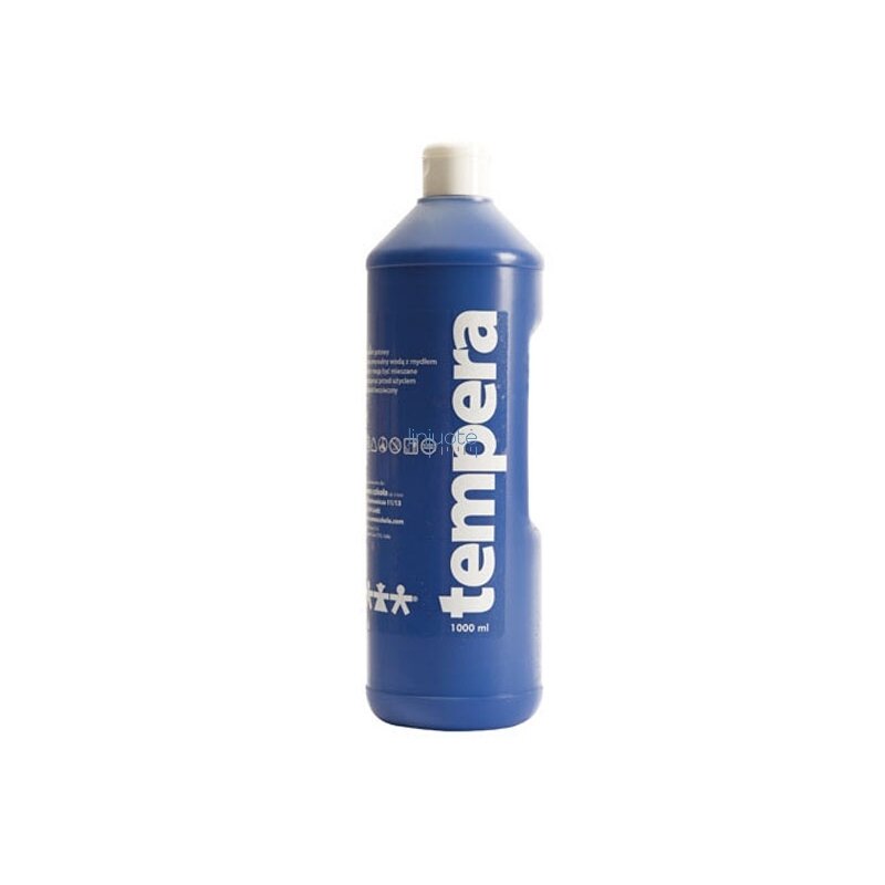 Tempera dažai 1 l mėlyni