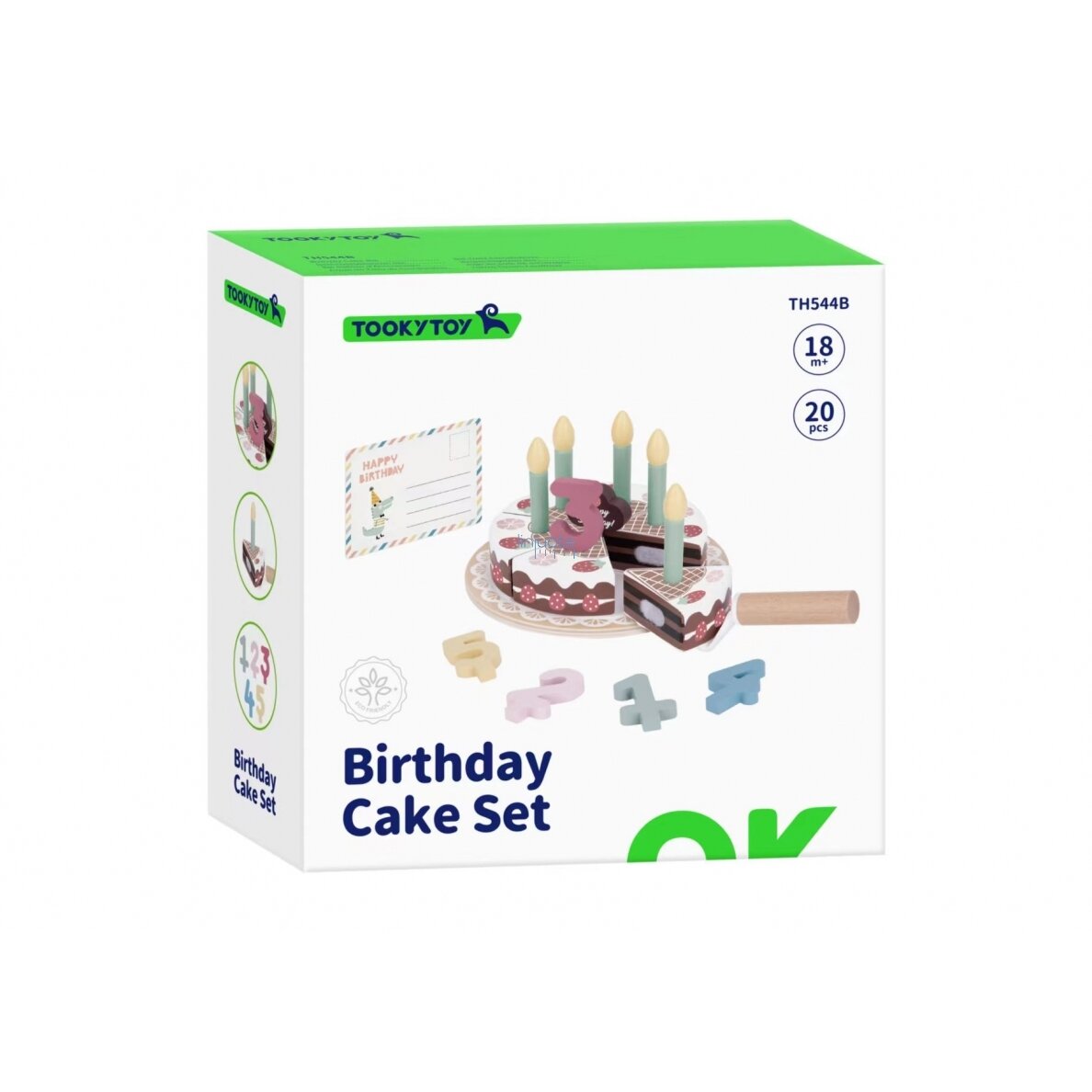 MEDINIS GIMTADIENIO TORTAS SU ŽVAKUTĖMIS TOOKY TOY, TH544B 4