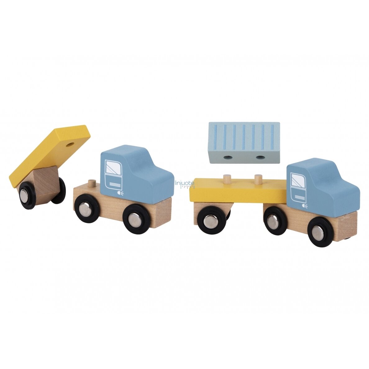 TOOKY TOY UOSTO KRANAS MEDINIS RINKINYS, TJ192A 3 TOOKY TOY UOSTO KRANAS MEDINIS RINKINYS, TJ192A 3