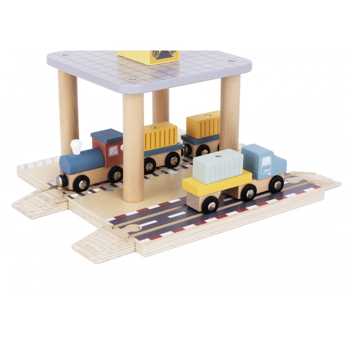 TOOKY TOY UOSTO KRANAS MEDINIS RINKINYS, TJ192A 4 TOOKY TOY UOSTO KRANAS MEDINIS RINKINYS, TJ192A 4
