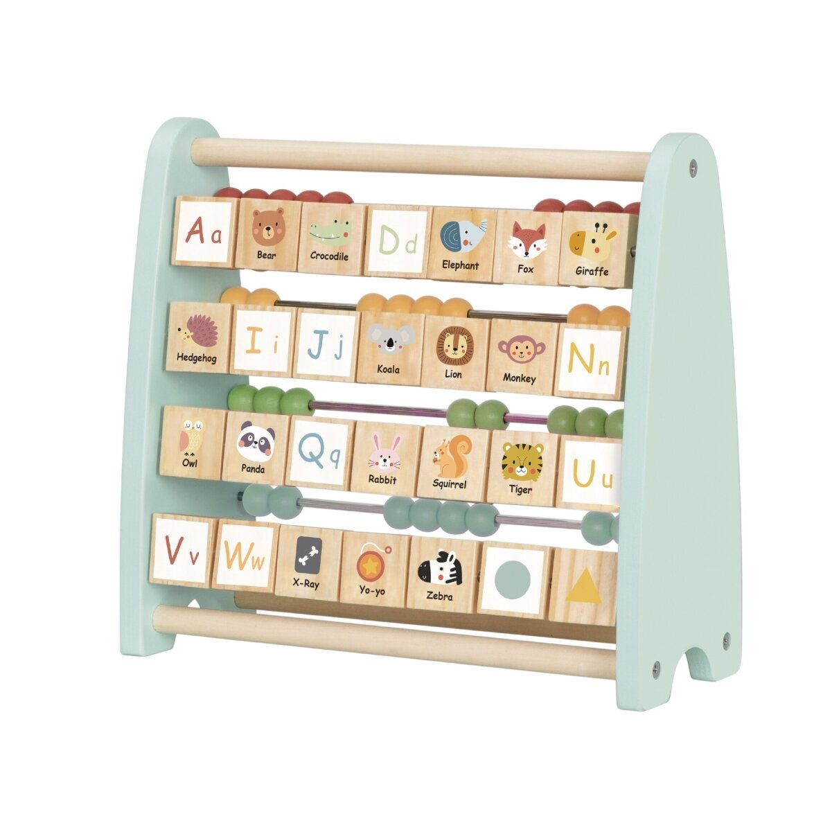 TOOKY TOY DVIPUSIS SKAIČIUOTUVAS ABĖCĖLĖ PAVEIKSLĖLIAI, TJ558N 1 TOOKY TOY DVIPUSIS SKAIČIUOTUVAS ABĖCĖLĖ PAVEIKSLĖLIAI, TJ558N 1