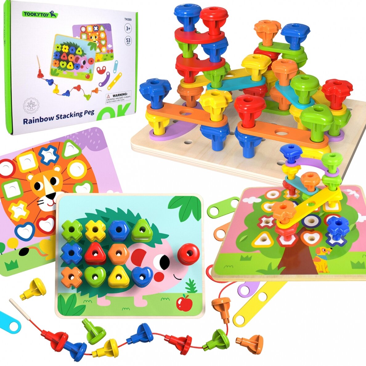 TOOKY TOY DAUGIAFUNKCINIS EDUKACINIS ŽAIDIMAS, TK089