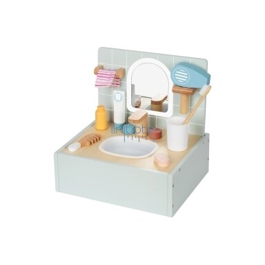 TOOKY TOY VONIOS KAMBARYS - MEDINĖ VONIA SU PRIEDAIS, TJ918