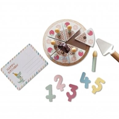 MEDINIS GIMTADIENIO TORTAS SU ŽVAKUTĖMIS TOOKY TOY, TH544B 2