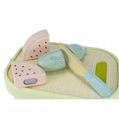 TOOKY TOY MEDINIS MAISTO RINKINYS DARŽOVĖS VAISIAI, TJ537N 1 TOOKY TOY MEDINIS MAISTO RINKINYS DARŽOVĖS VAISIAI, TJ537N 1