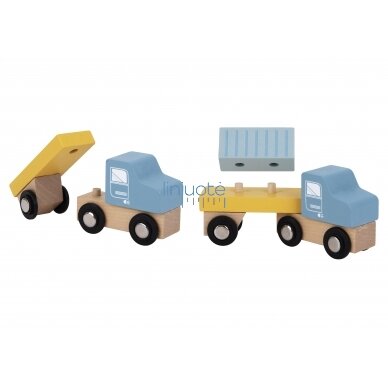 TOOKY TOY UOSTO KRANAS MEDINIS RINKINYS, TJ192A 3 TOOKY TOY UOSTO KRANAS MEDINIS RINKINYS, TJ192A 3