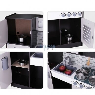 TOOKY TOY MEDINĖ VIRTUVĖ + AKSESUARAI, TK395 2
