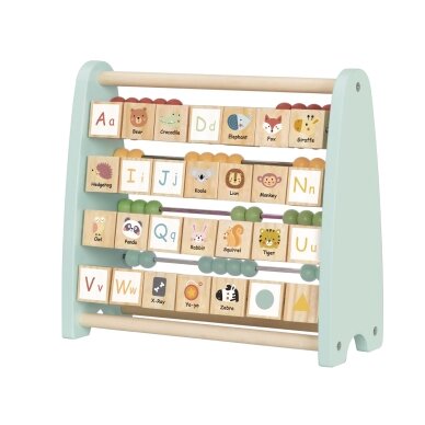 TOOKY TOY DVIPUSIS SKAIČIUOTUVAS ABĖCĖLĖ PAVEIKSLĖLIAI, TJ558N 1