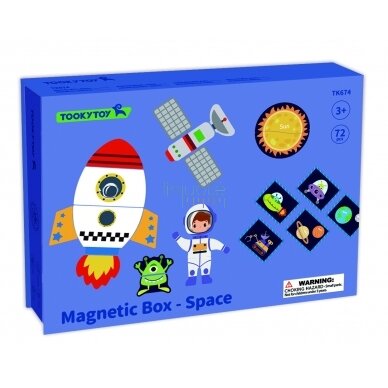 MAGNETINĖ KOSMOSO DĖLIONĖ, TK674 1