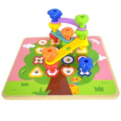 TOOKY TOY DAUGIAFUNKCINIS EDUKACINIS ŽAIDIMAS, TK089 3