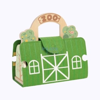 TOOKY TOY Mini ZOO Rinkinys Nešiojamas Rinkinys Krepšys Gyvūnai TP537 3 TOOKY TOY Mini ZOO Rinkinys Nešiojamas Rinkinys Krepšys Gyvūnai TP537 3