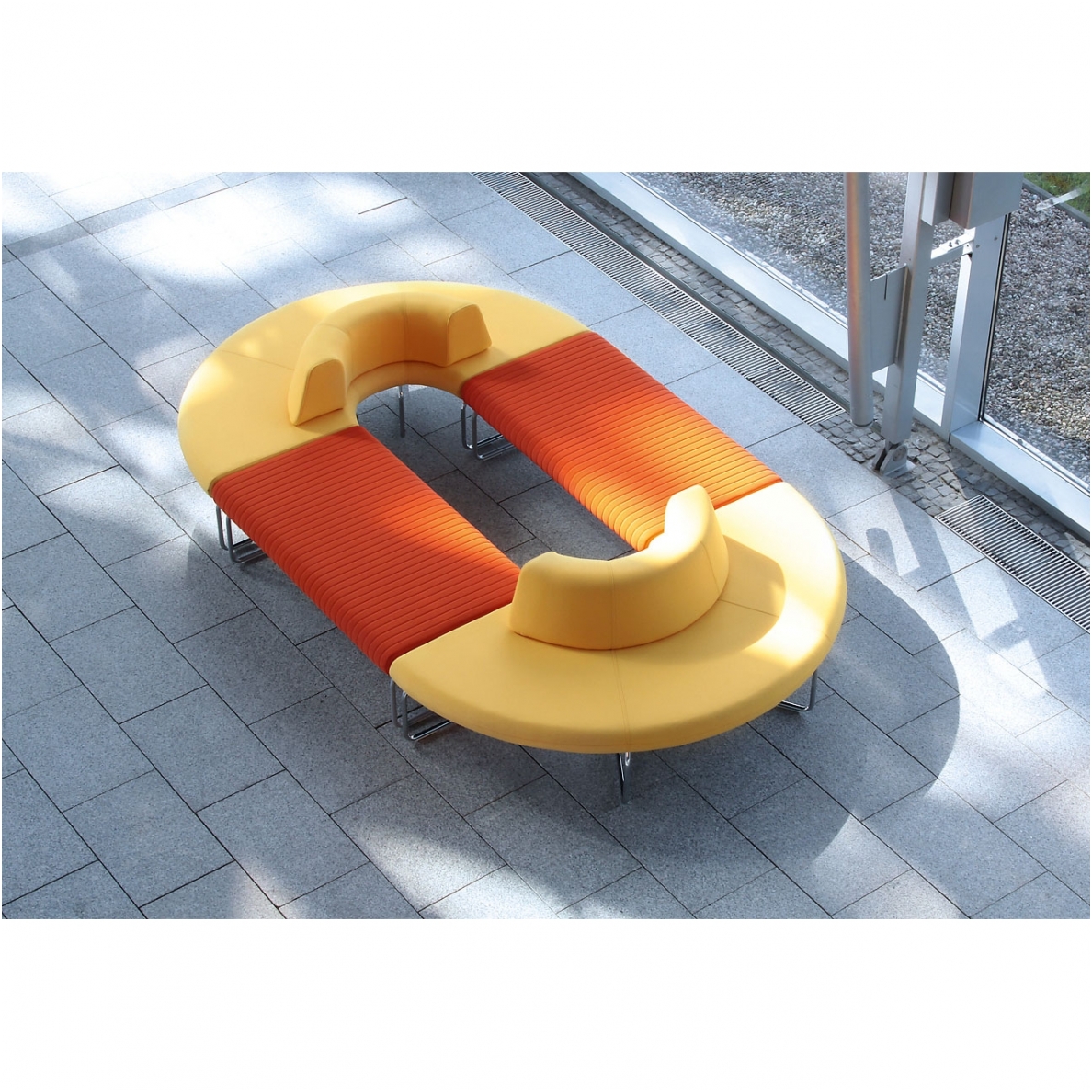 Trivietė modulinė sofa be atlošo BM 834017 5 Trivietė modulinė sofa be atlošo BM 834017 5