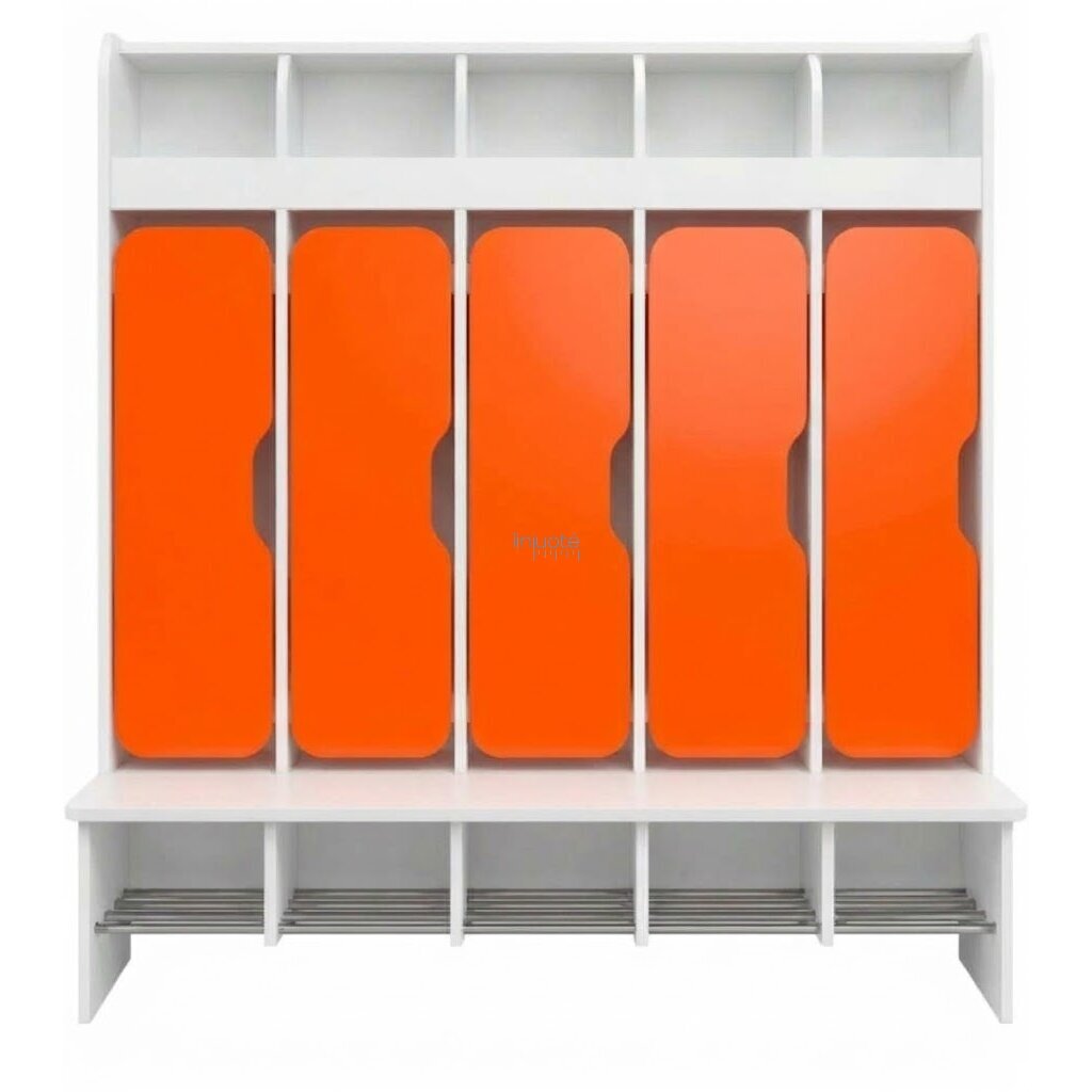 Vaikiška drabužinė KAMELEON  BALTA- ORANŽINĖ ZEST50040-4A