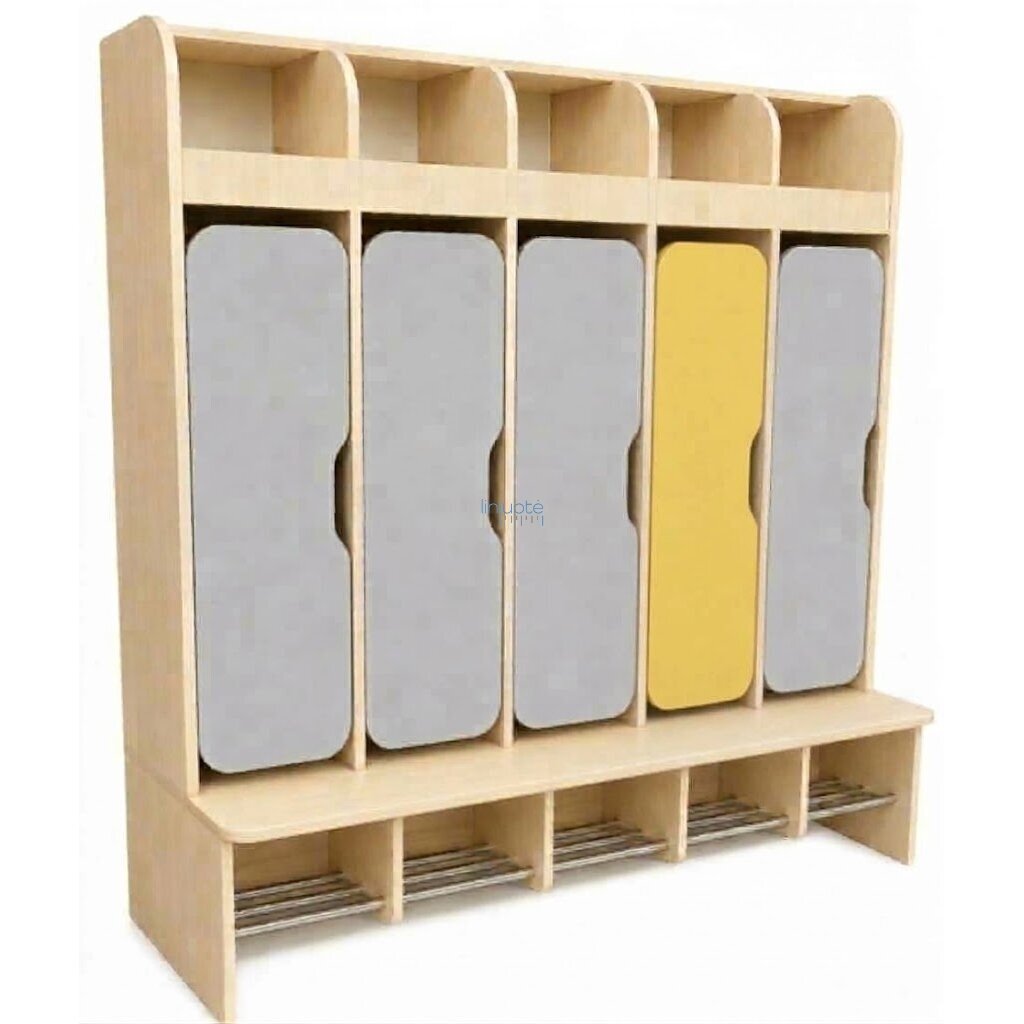 Vaikiška drabužinė "Modern" Pilka- geltona ZEST50043-4A