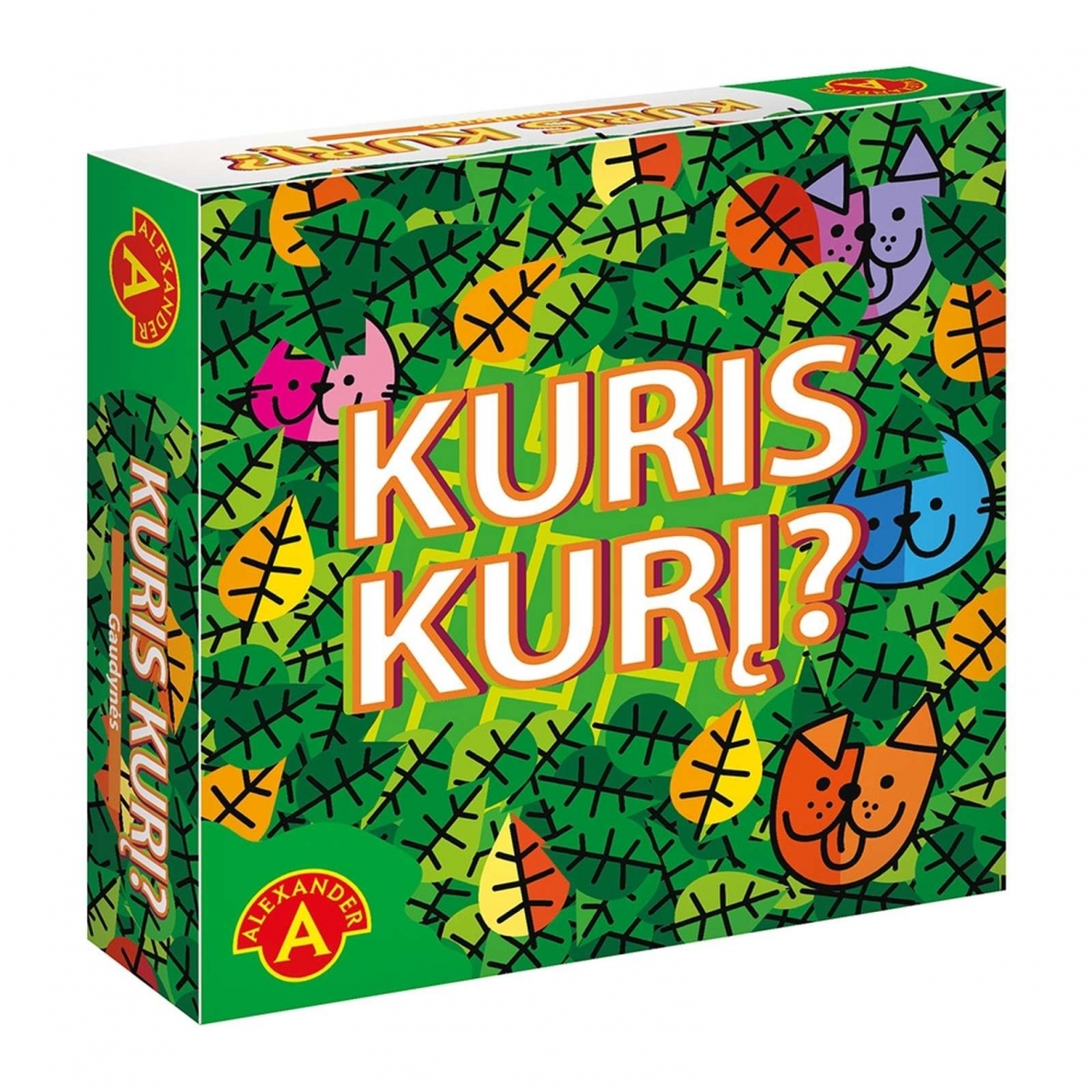 Vaikiškas stalo žaidimas, lietuvių kalba "Kuris kurį?" 5906018015393 Vaikiškas stalo žaidimas, lietuvių kalba "Kuris kurį?" 5906018015393