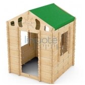 Vaikiškas medinis namelis- konstruktorius
