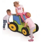 Vaikiškas pufas "Traktorius" 4640170