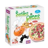 Vaikiškas stalo žaidimas, lietuvių kalba "Šešios picos", 5901838003025