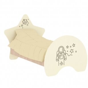 Vaikiška lova "Kosmosas- žvaigždė" LIN17501