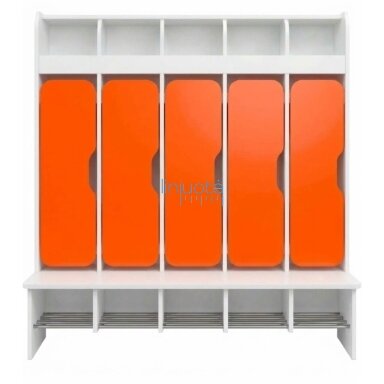 Vaikiška drabužinė KAMELEON BALTA- ORANŽINĖ ZEST50040-4A Vaikiška drabužinė KAMELEON BALTA- ORANŽINĖ ZEST50040-4A