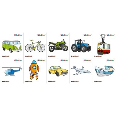VAIKIŠKAS LIPDUKAS "TRANSPORTAS", 10 ELEMENTŲ, BM 135013 VAIKIŠKAS LIPDUKAS "TRANSPORTAS", 10 ELEMENTŲ, BM 135013