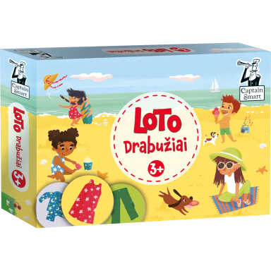 Vaikiškas stalo žaidimas, lietuvių kalba "LOTO drabužiai", 5907608646805 Vaikiškas stalo žaidimas, lietuvių kalba "LOTO drabužiai", 5907608646805