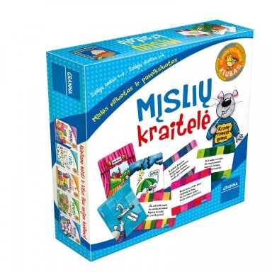 Vaikiškas stalo žaidimas, lietuvių kalba "Mįslių kraitelė" 5900221052558 Vaikiškas stalo žaidimas, lietuvių kalba "Mįslių kraitelė" 5900221052558