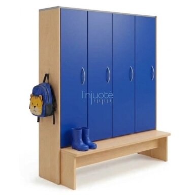 VAIKIŠKOS DRABUŽINĖS KLEVAS- MĖLYNA ZEST50123-5A VAIKIŠKOS DRABUŽINĖS KLEVAS- MĖLYNA ZEST50123-5A