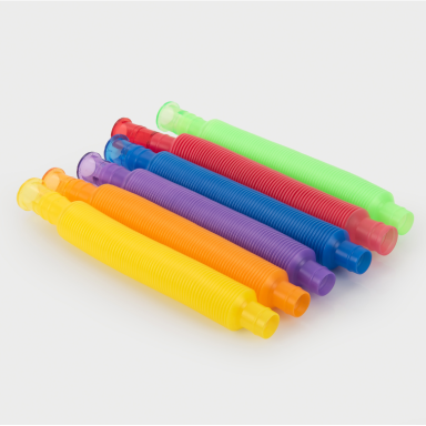 Varavīksnes krāsu elastīgās caurulītes - 6 gab. komplekts, 1973155 Varavīksnes krāsu elastīgās caurulītes - 6 gab. komplekts, 1973155