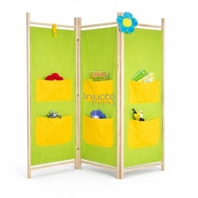 Vaikiška širma su kišenėmis, LINI20212223 Vaikiška širma su kišenėmis, LINI20212223