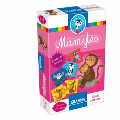 Vaikiškas stalo žaidimas, dėlionė lietuvių kalba "Mamytės" 5900221052046 1 Vaikiškas stalo žaidimas, dėlionė lietuvių kalba "Mamytės" 5900221052046 1