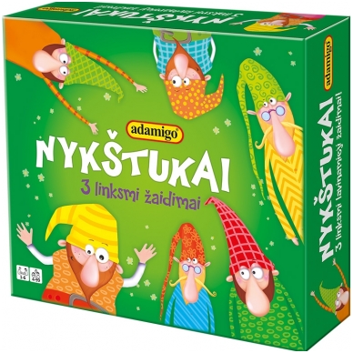Vaikiškas stalo žaidimas, lietuvių kalba "Nykštukai", 5901738563865 Vaikiškas stalo žaidimas, lietuvių kalba "Nykštukai", 5901738563865