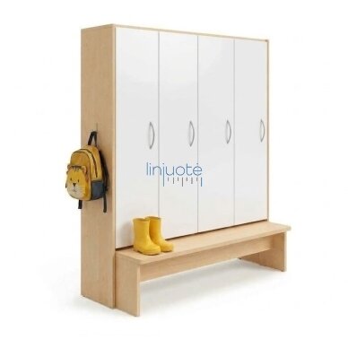 VAIKIŠKOS DRABUŽINĖS KLEVAS- BALTA ZEST50125-1A VAIKIŠKOS DRABUŽINĖS KLEVAS- BALTA ZEST50125-1A