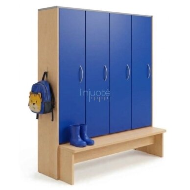 VAIKIŠKOS DRABUŽINĖS KLEVAS- MĖLYNA ZEST50123-5A VAIKIŠKOS DRABUŽINĖS KLEVAS- MĖLYNA ZEST50123-5A