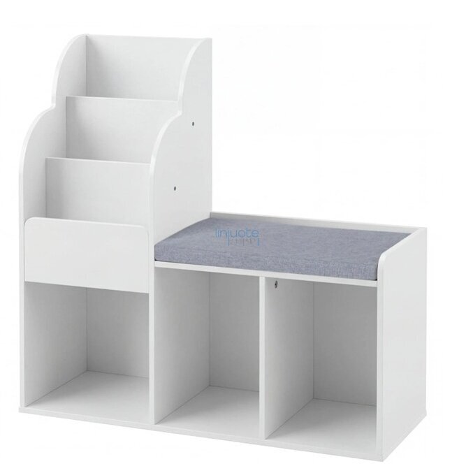 Vaikiška bibliotekėlė su suoliuku, DSG11519 Vaikiška bibliotekėlė su suoliuku, DSG11519