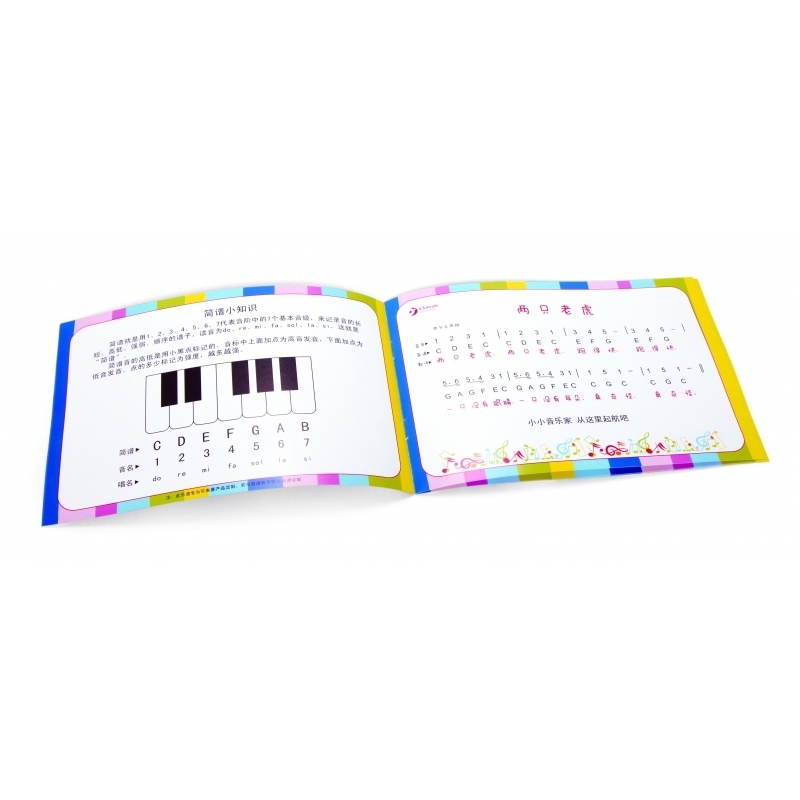 Vaikiškas medinis pianinas, CW2817 1 Vaikiškas medinis pianinas, CW2817 1