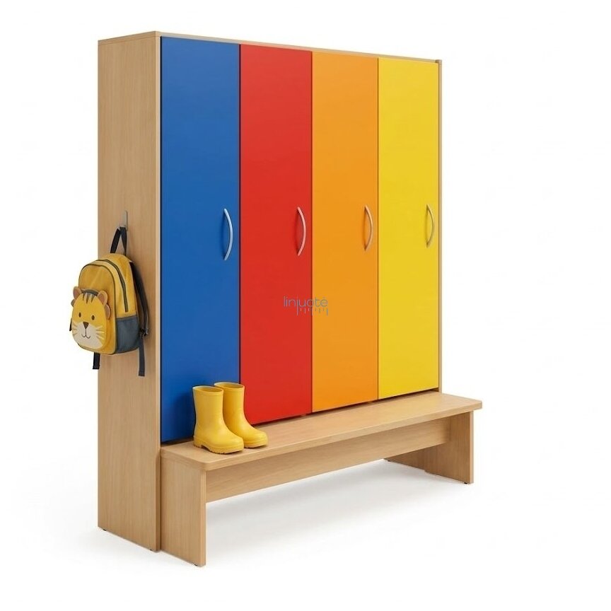 VAIKIŠKOS DRABUŽINĖS KLEVAS- SPALVOTA  COLORES ZEST50111A