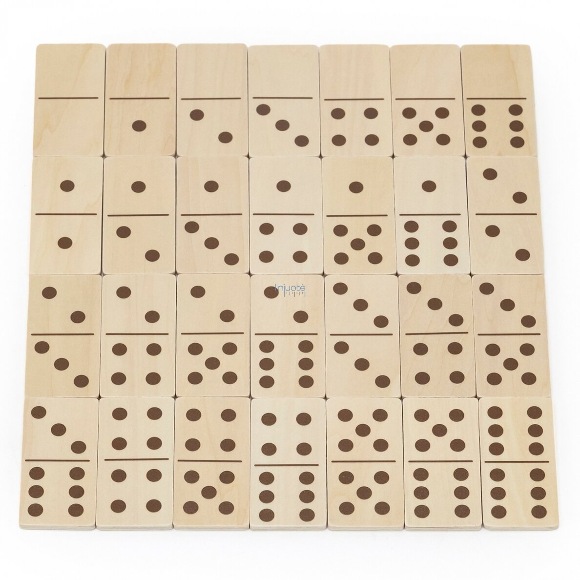 Medinis domino žaidimas "Gyvūnai ir skaičiai", 44781 6